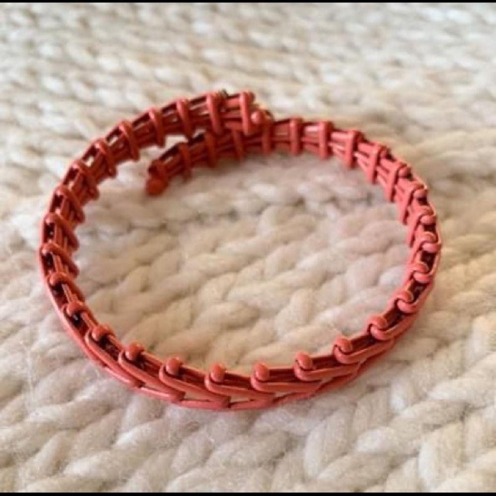 NWOT ALEX AND ANI Bright Pink Gypsy Wrap Bracelet